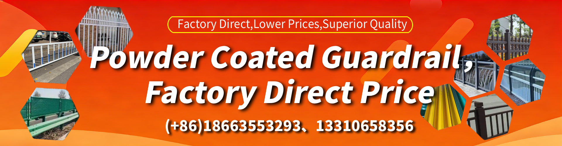 Hobart Powder Coated Guardrail, Powder Coated Guardrail Panel, Powder Coated Fence Manufacturer